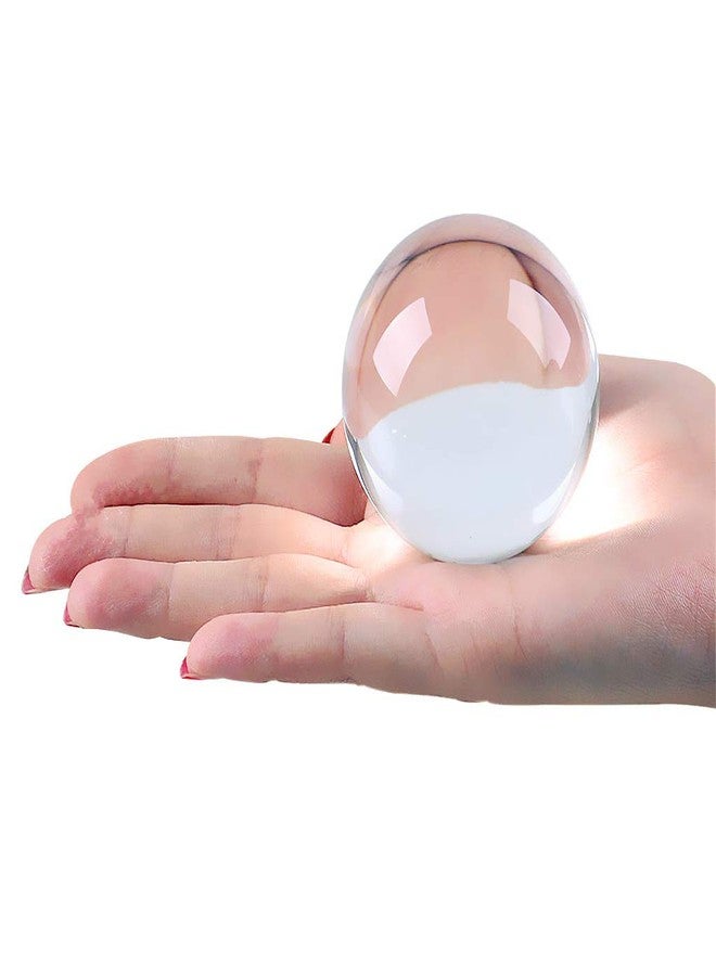 DSJUGGLING 2.16" Clear Acrylic Contact Juggling Ball, Transparent Acrylic Sphere 55mm - Image 1
